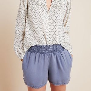 Cloth & Stone Sera Smocked Shorts